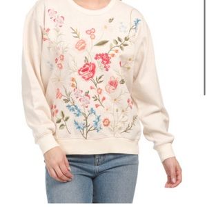 Johnny was ladies sweatshirt XL new with tags. Catalina contrast French Terry.